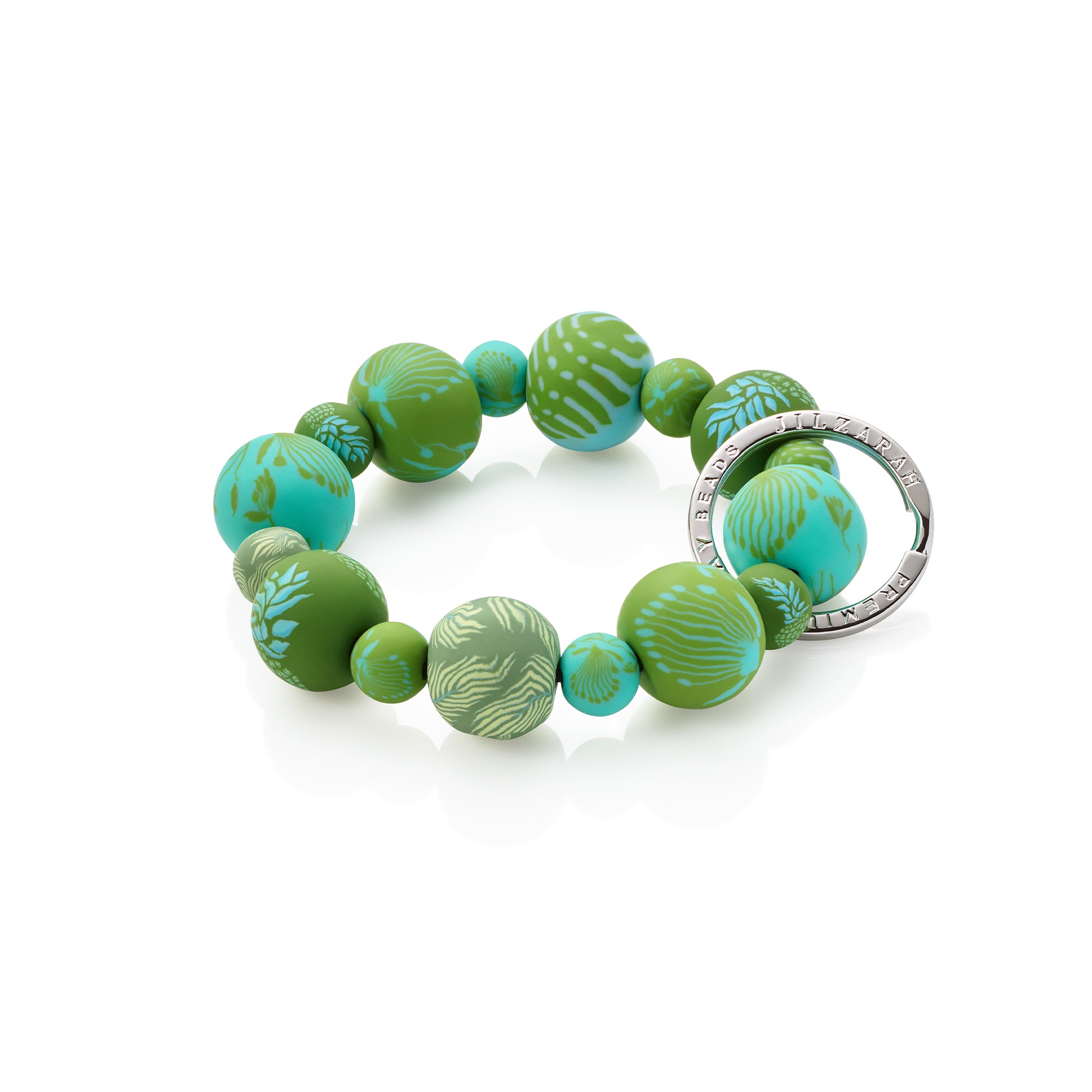 Tropical Green Wrist Keychain JILZARAH