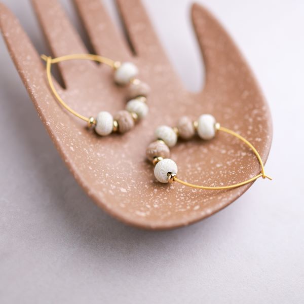 Papaya Punch Wrist Keychain JILZARAH