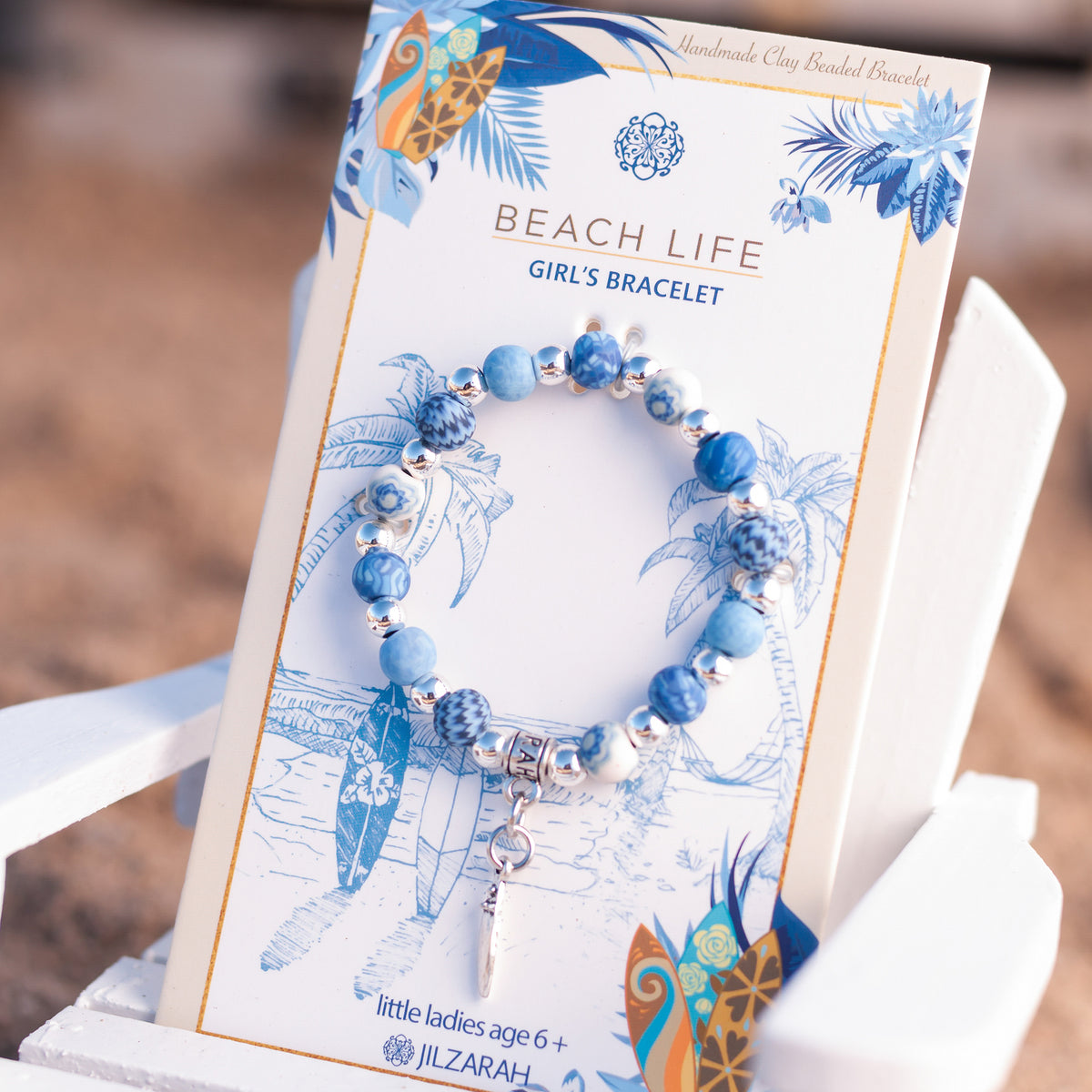 Beach Life Girls Beach Bracelet