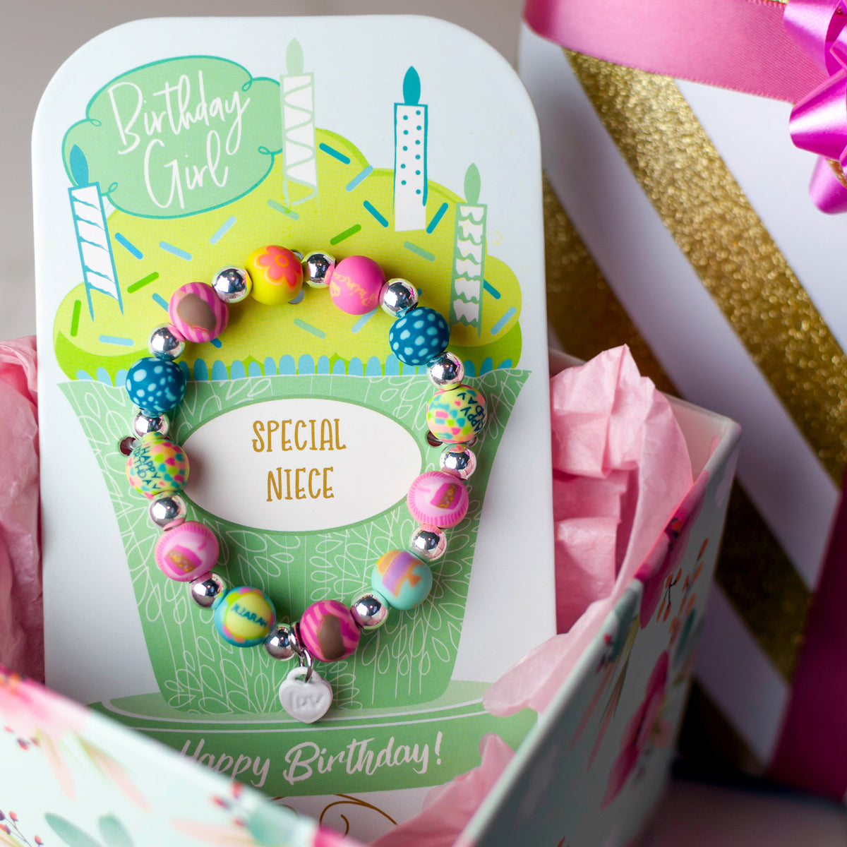 Niece Youth Birthday Bracelet