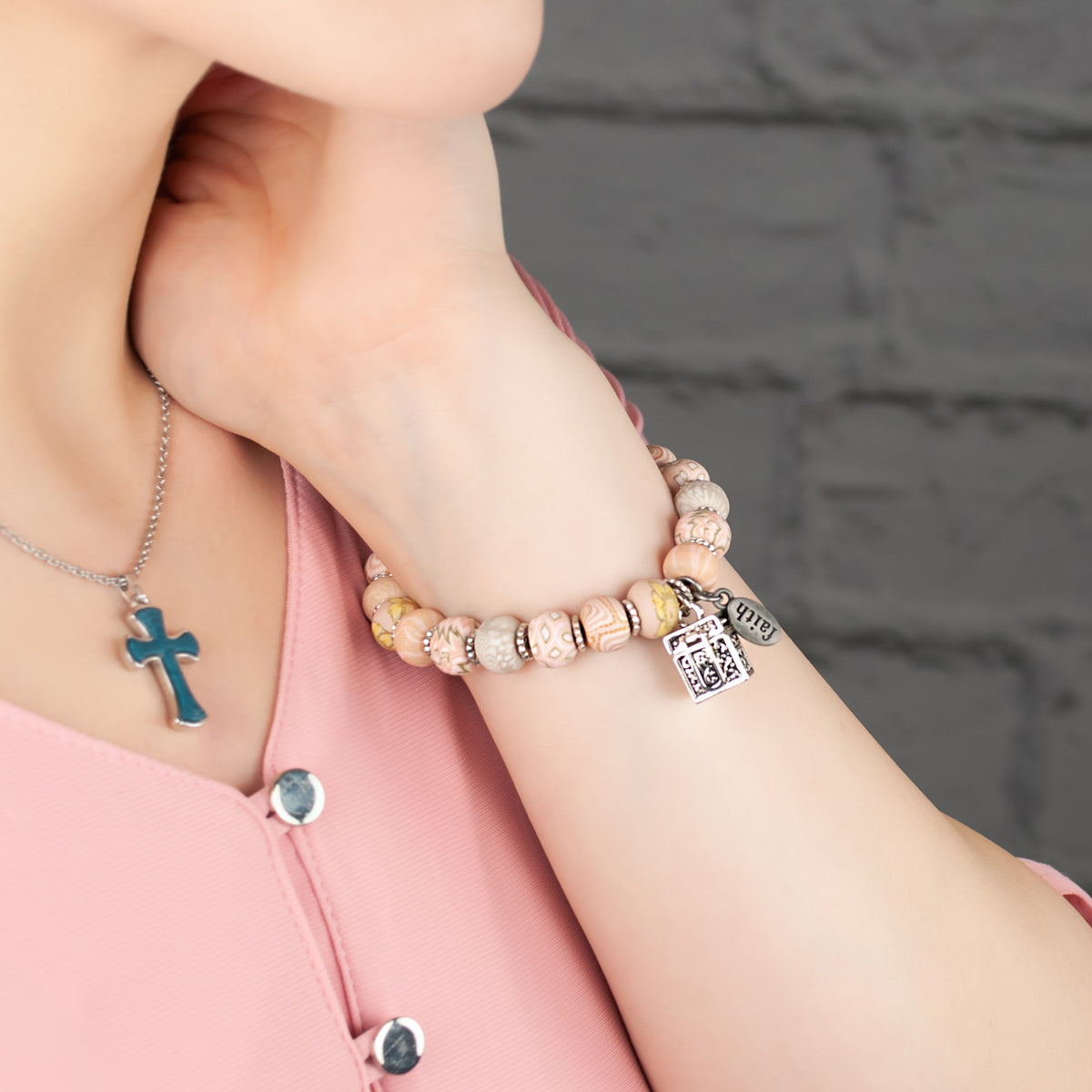 Bella Rosa Prayer Bracelet