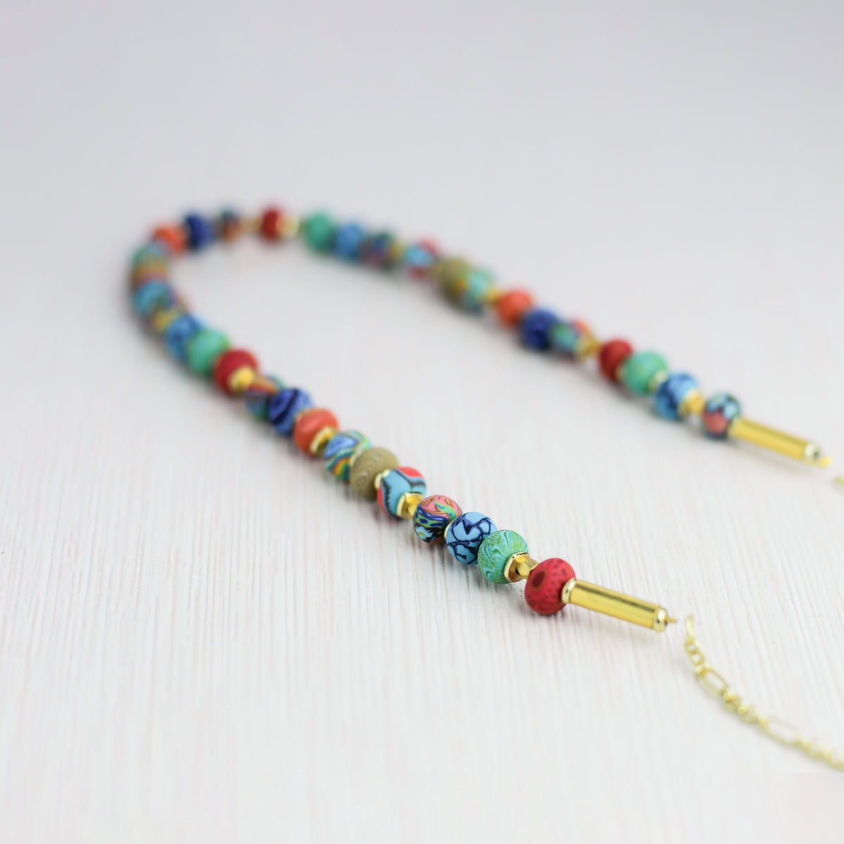 Sedona Sky Beaded Chain Necklace