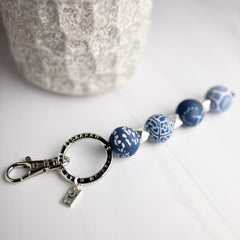 Dutch Blue 4-Ball Keychain - JILZARAH