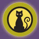 Black cat bead